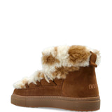 Stivaletti teddy low in marrone 