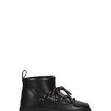 Stivaletti in pelle nero 