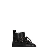 Stivaletti in pelle nero 