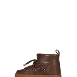Stivaletti in pelle marrone 