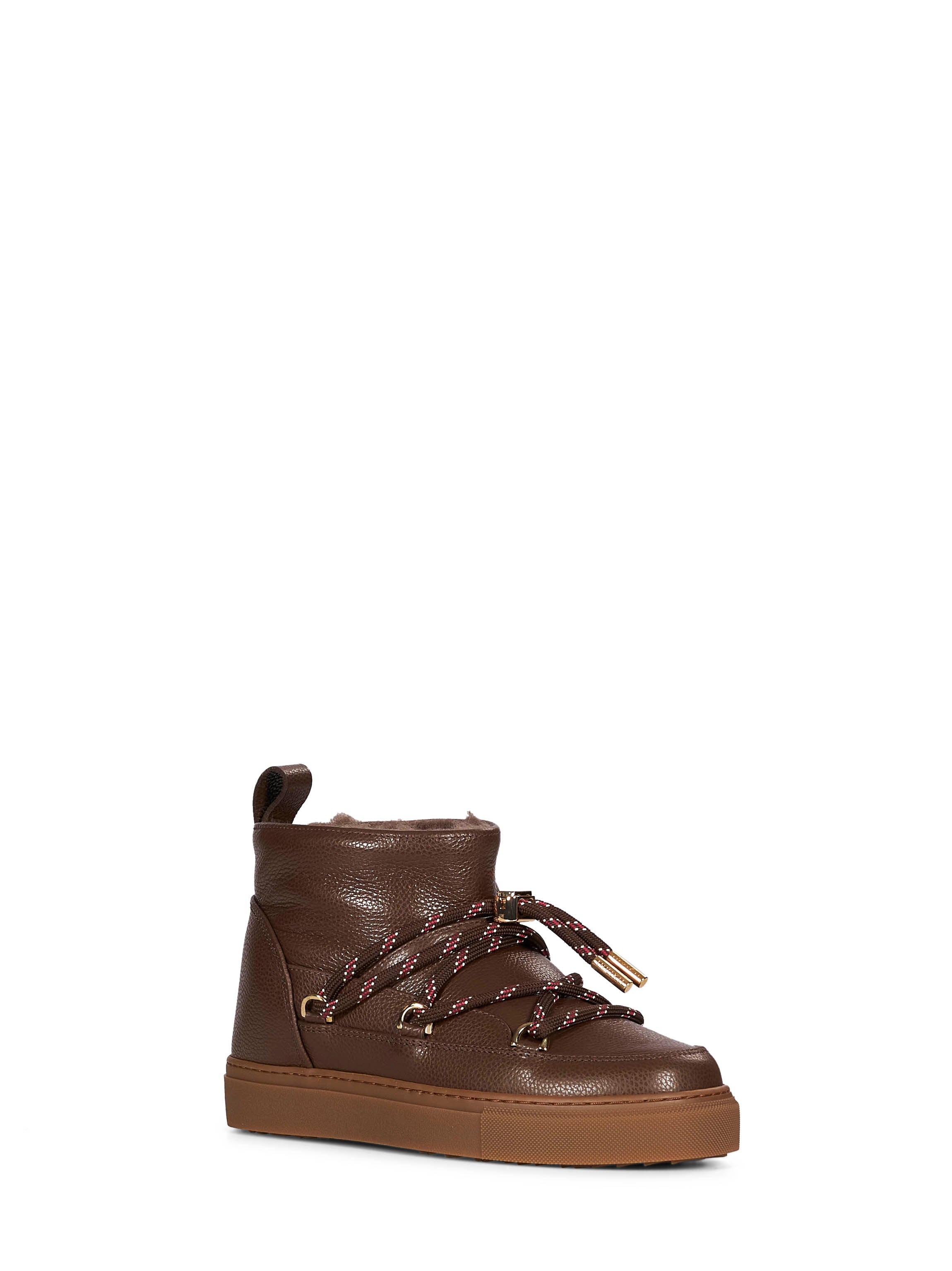 Stivaletti in pelle marrone 