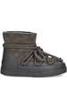 Stivaletti in pelle con lacci classic in grigio