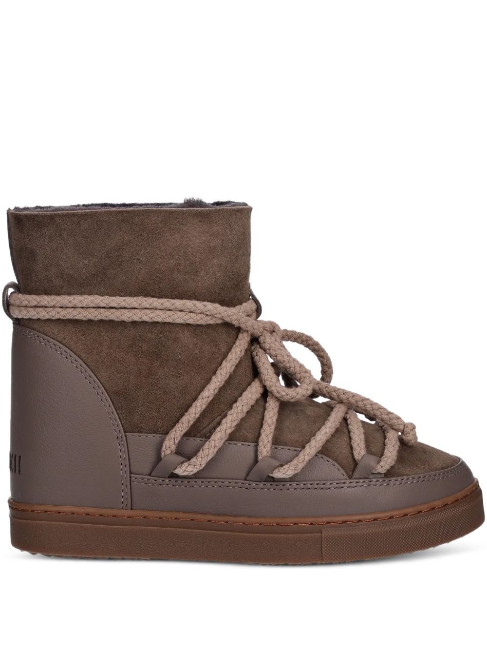 Stivaletti classic wedge in grigio 
