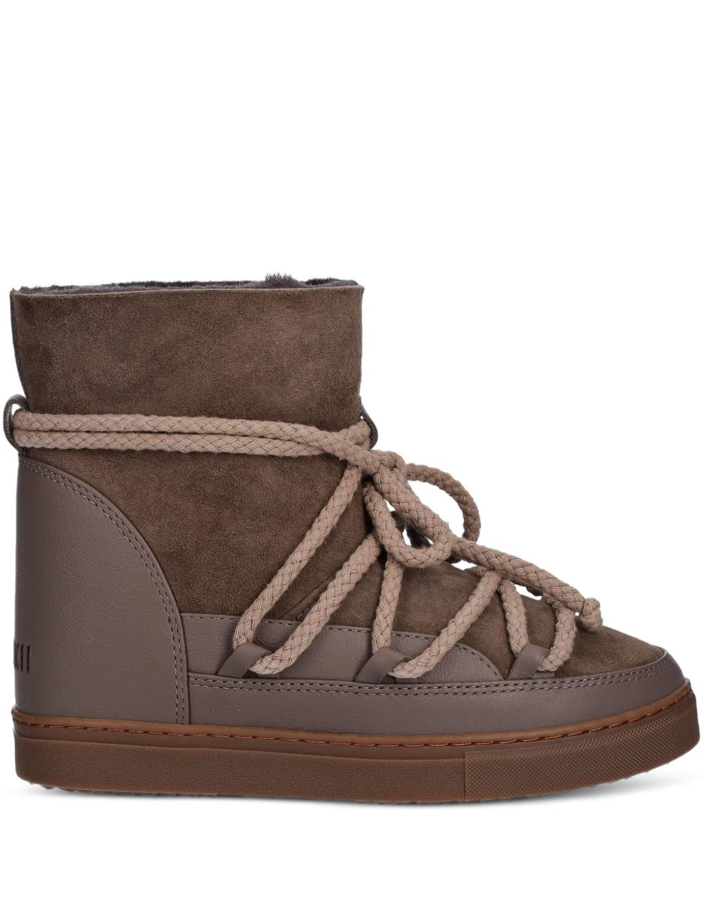 Stivaletti Classic Wedge in grigio taupe 
