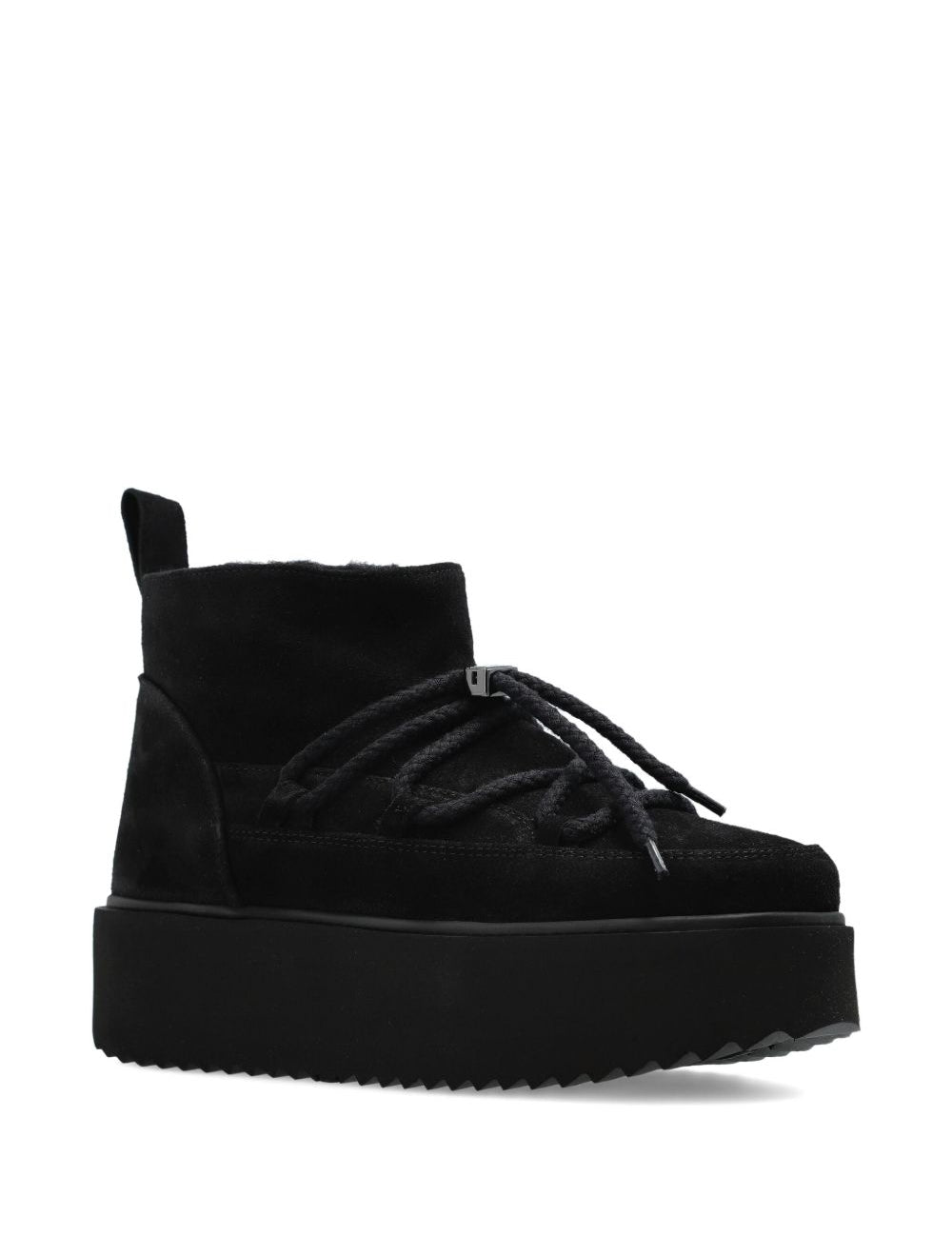 Stivaletti Classic Low Platform in nero 