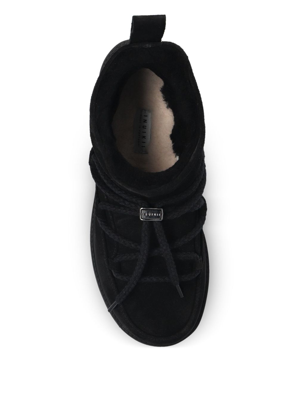 Stivaletti bassi classic low platform in nero 