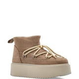 Stivaletti in Classic Low Platform in beige 