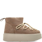 Stivaletti in Classic Low Platform in beige 
