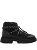 Stivali Biker Puffer in nero