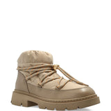 Stivaletti Biker Puffer in beige 