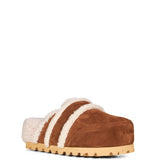 Mules Cozy in marrone 