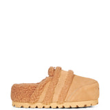 Mules Cozy in beige 