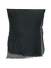 Sciarpa con design plisettato in nero