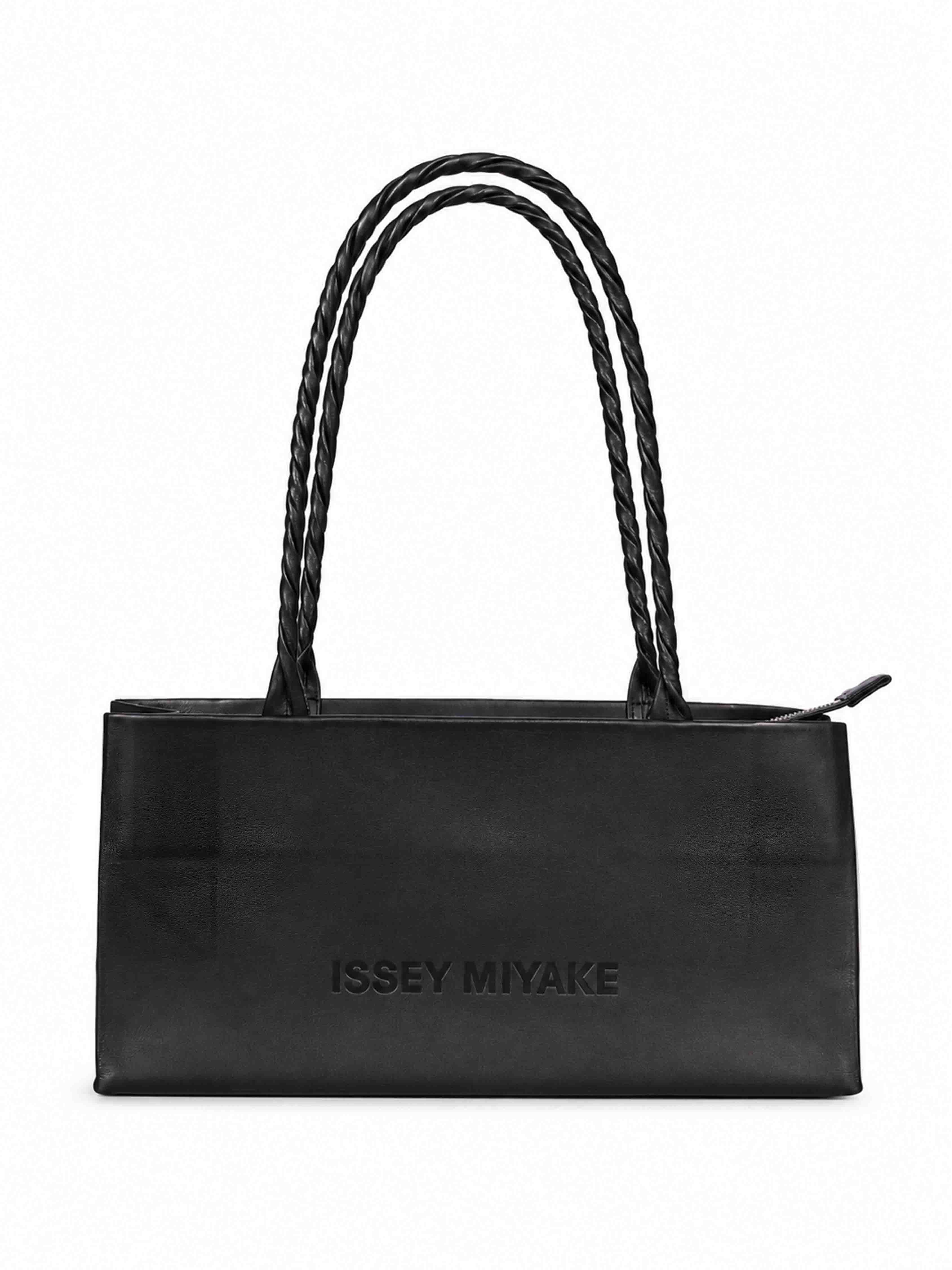 Borsa a spalla Paper in nero 