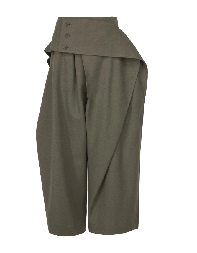 Pantaloni Calligraph in grigio 