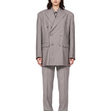 Pantaloni Honest Ensemble in grigio 