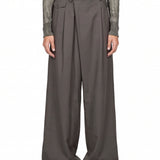 Pantaloni ampi in grigio 