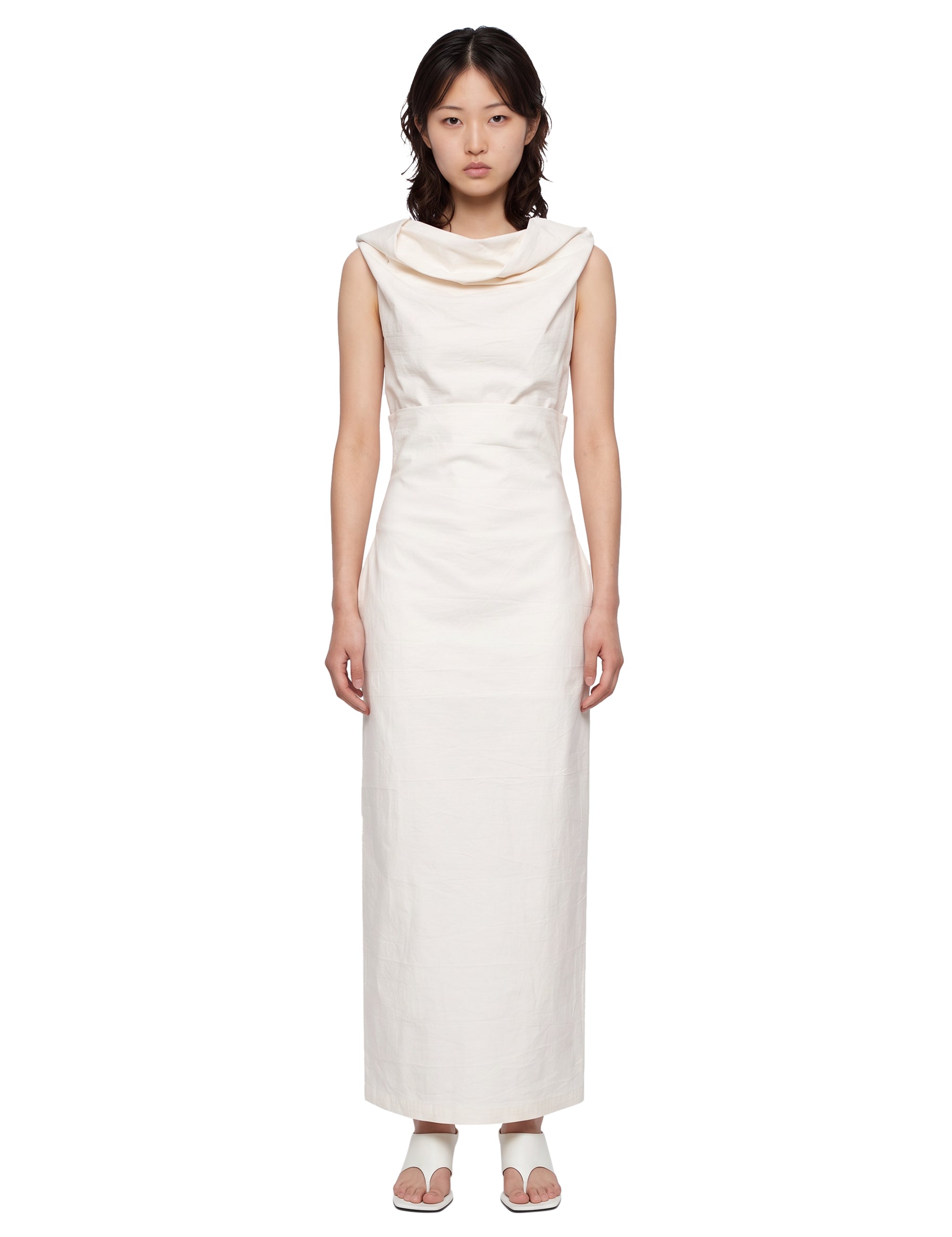 Gonna plissé Allow in bianco 