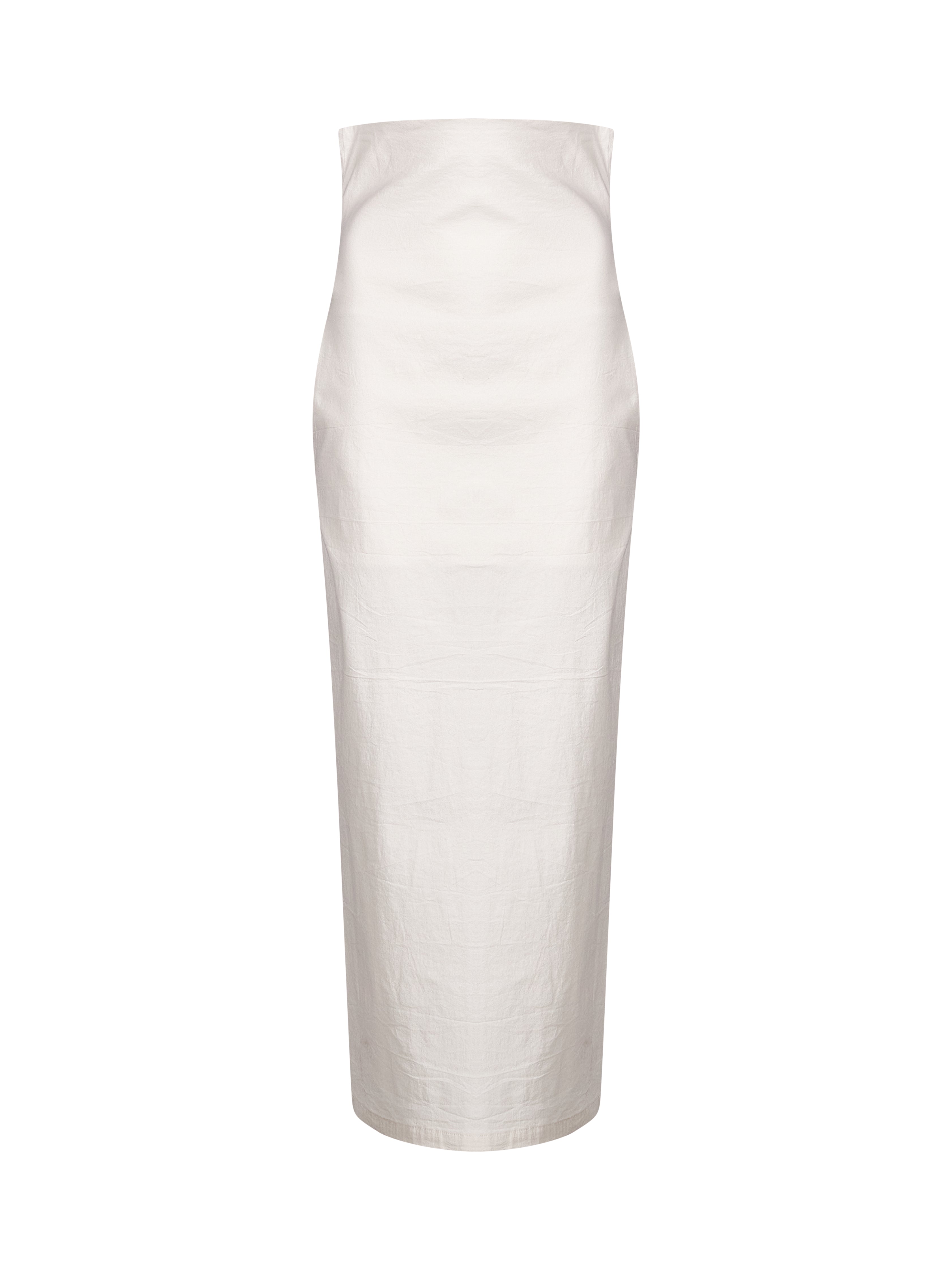 Gonna plissé Allow in bianco 