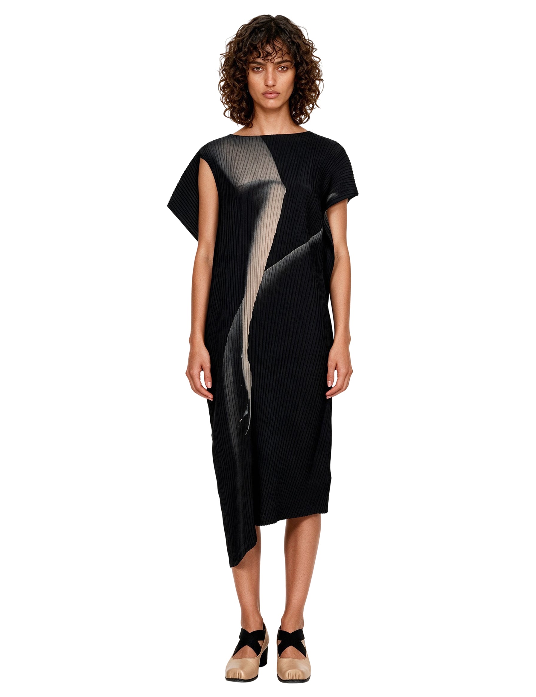 Abito midi Hands of Lover in nero 