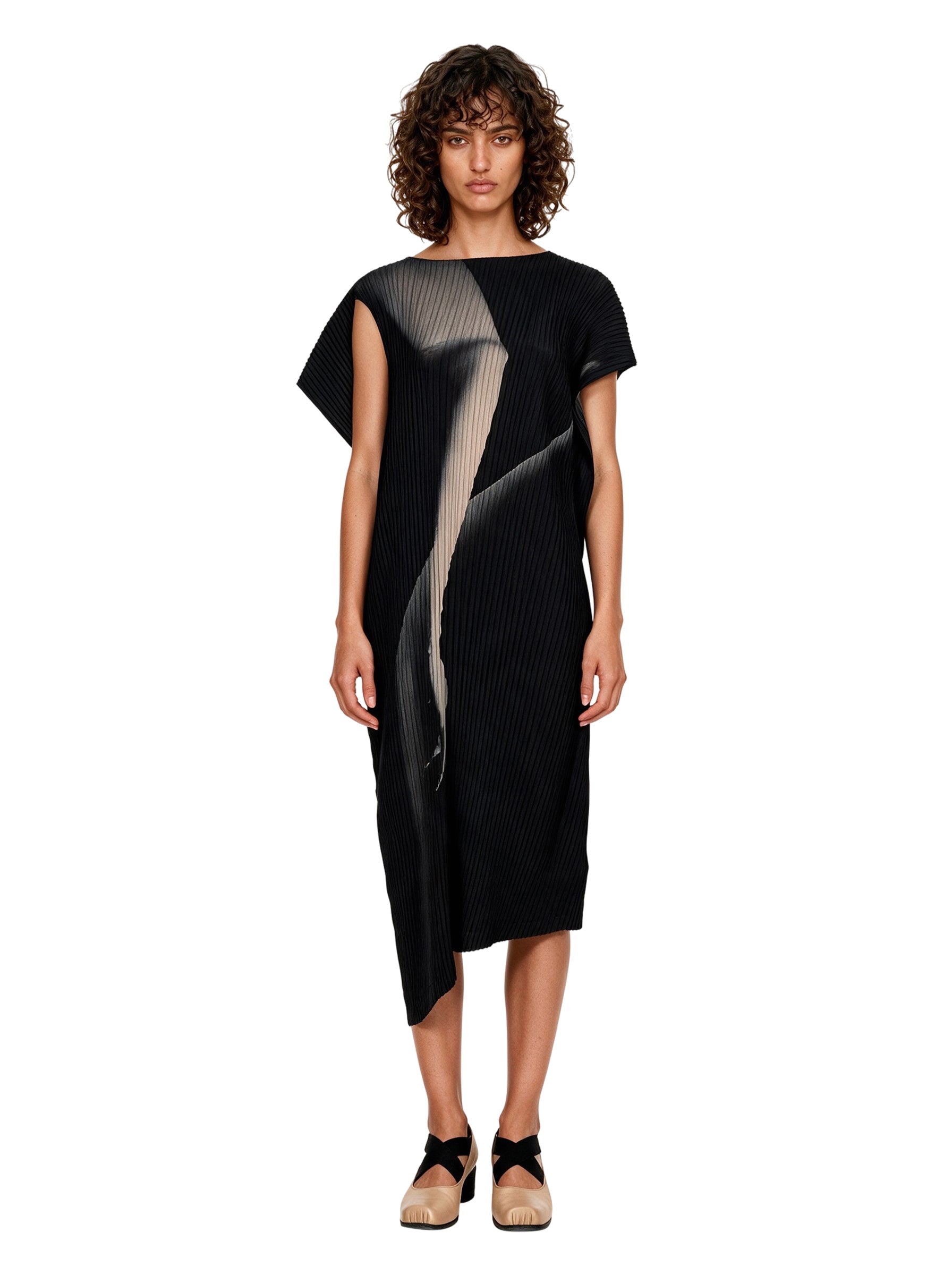 Abito midi Hands of Lover in nero 