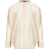 Camicia trasparente in rosa chiaro 