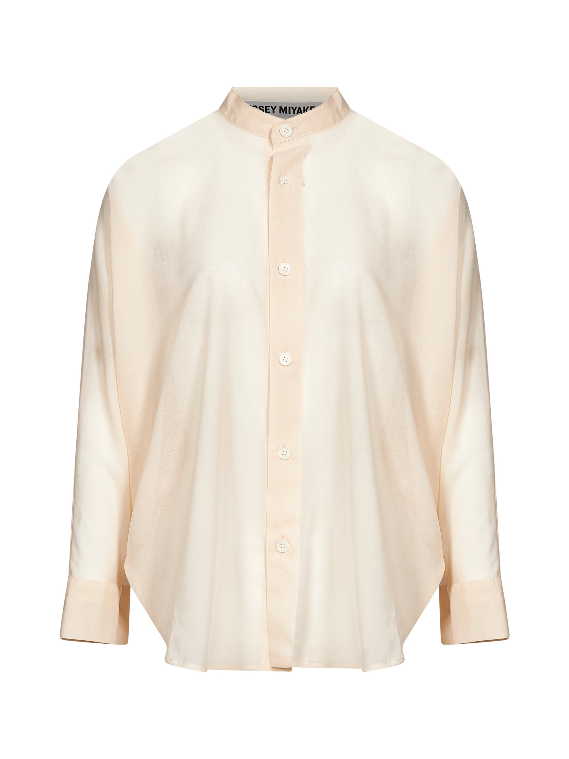 Camicia trasparente in rosa chiaro 