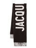 Sciarpa l'echarpe jacquemus in marrone