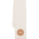 Sciarpa l'echarpe rond carre in beige 