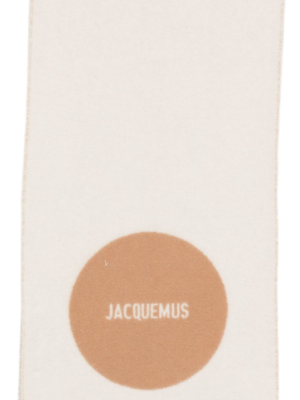 Sciarpa l'echarpe rond carre in beige 