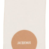 Sciarpa l'echarpe rond carre in beige 