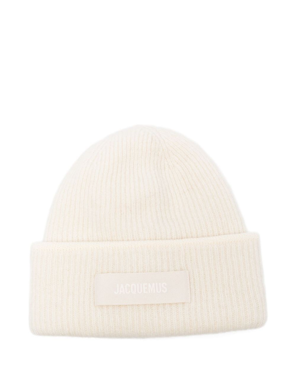 Cappello in misto alpaca le bonnet gros grain in avorio 