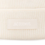 Cappello in misto alpaca le bonnet gros grain in avorio 