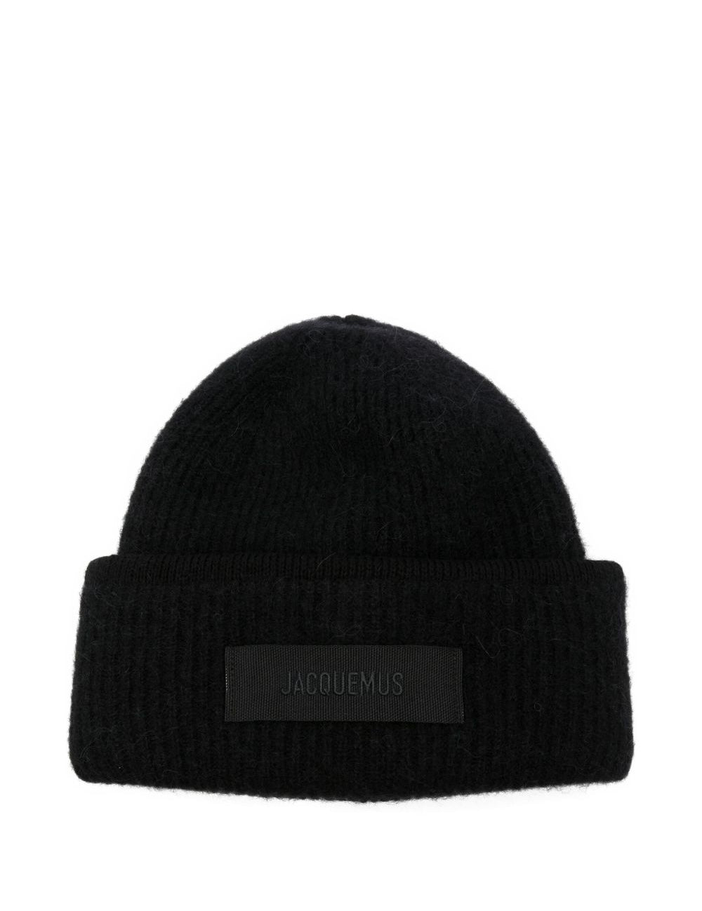 Cappello in misto alpaca le bonnet gros grain in nero 