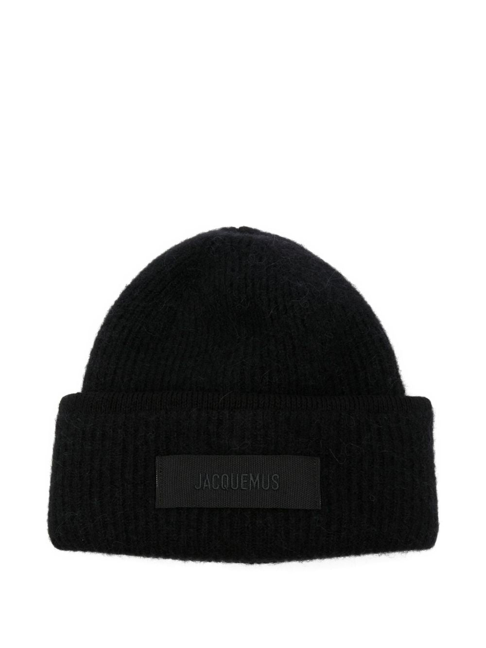 Cappello in misto alpaca le bonnet gros grain in nero 