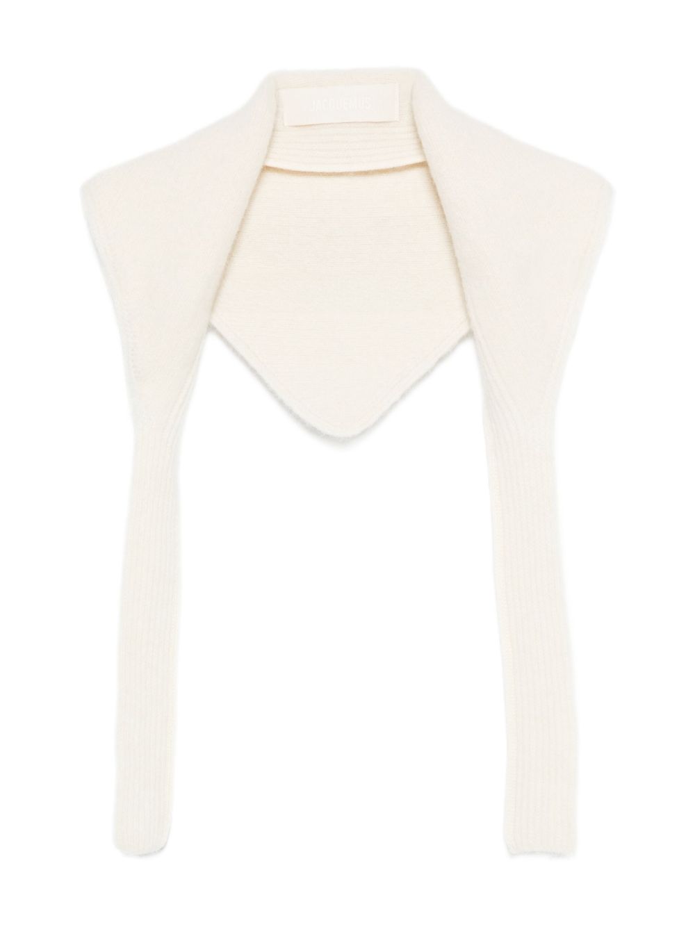 Sciarpa le chale gros grain in beige 