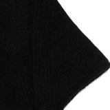 Sciarpa le chale gros grain in nero 
