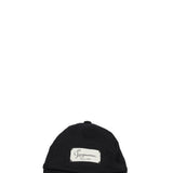 Cappello La Casquette Montaigne con logo in nero 