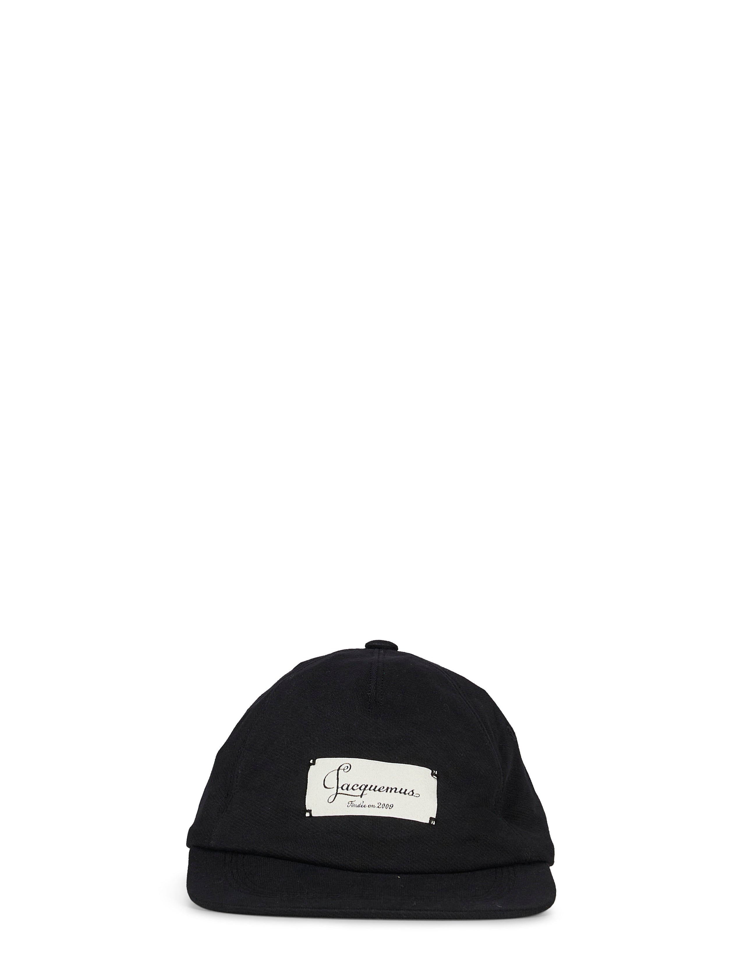 Cappello La Casquette Montaigne con logo in nero 