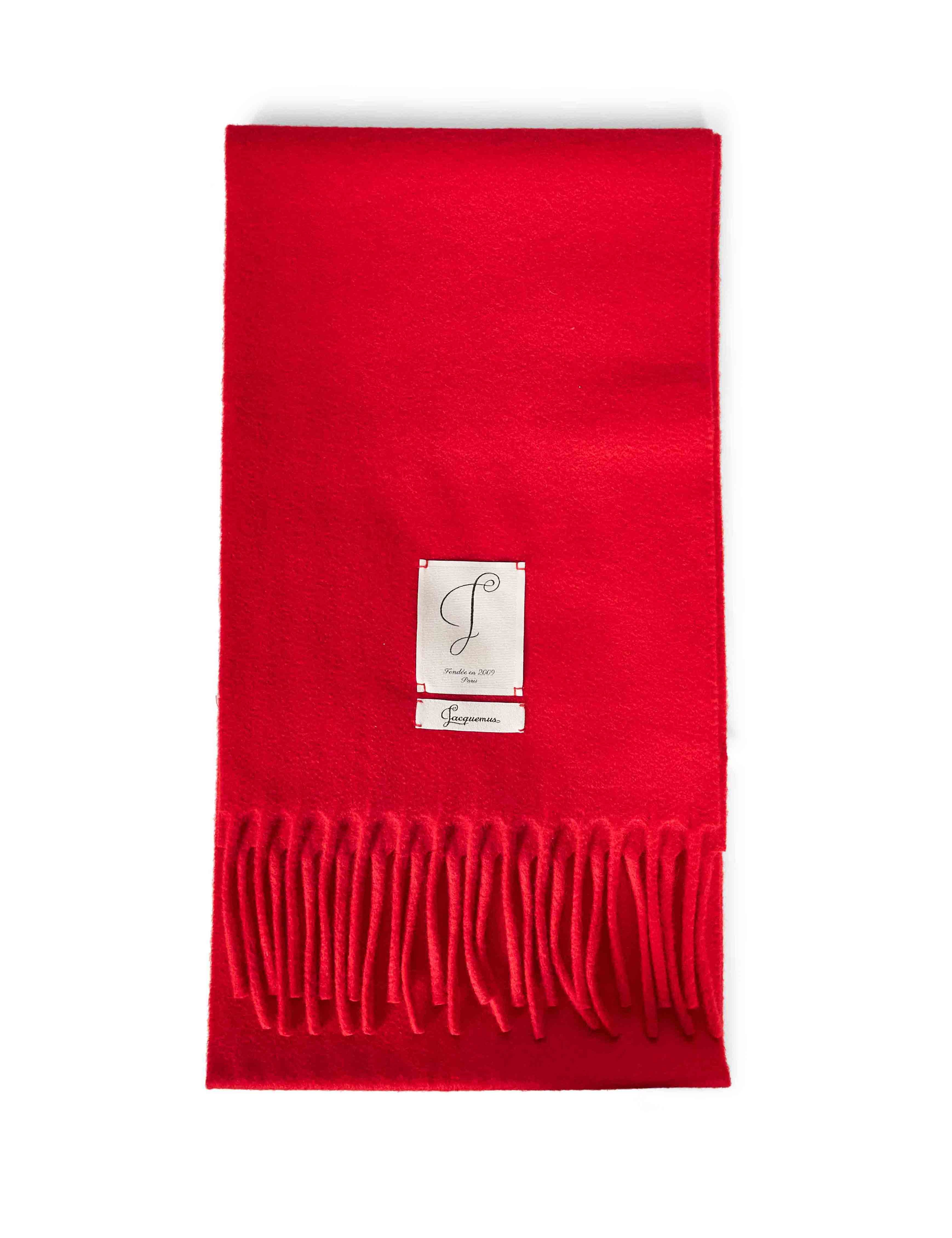 Sciarpa L'Echarpe Cavallo in rosso 