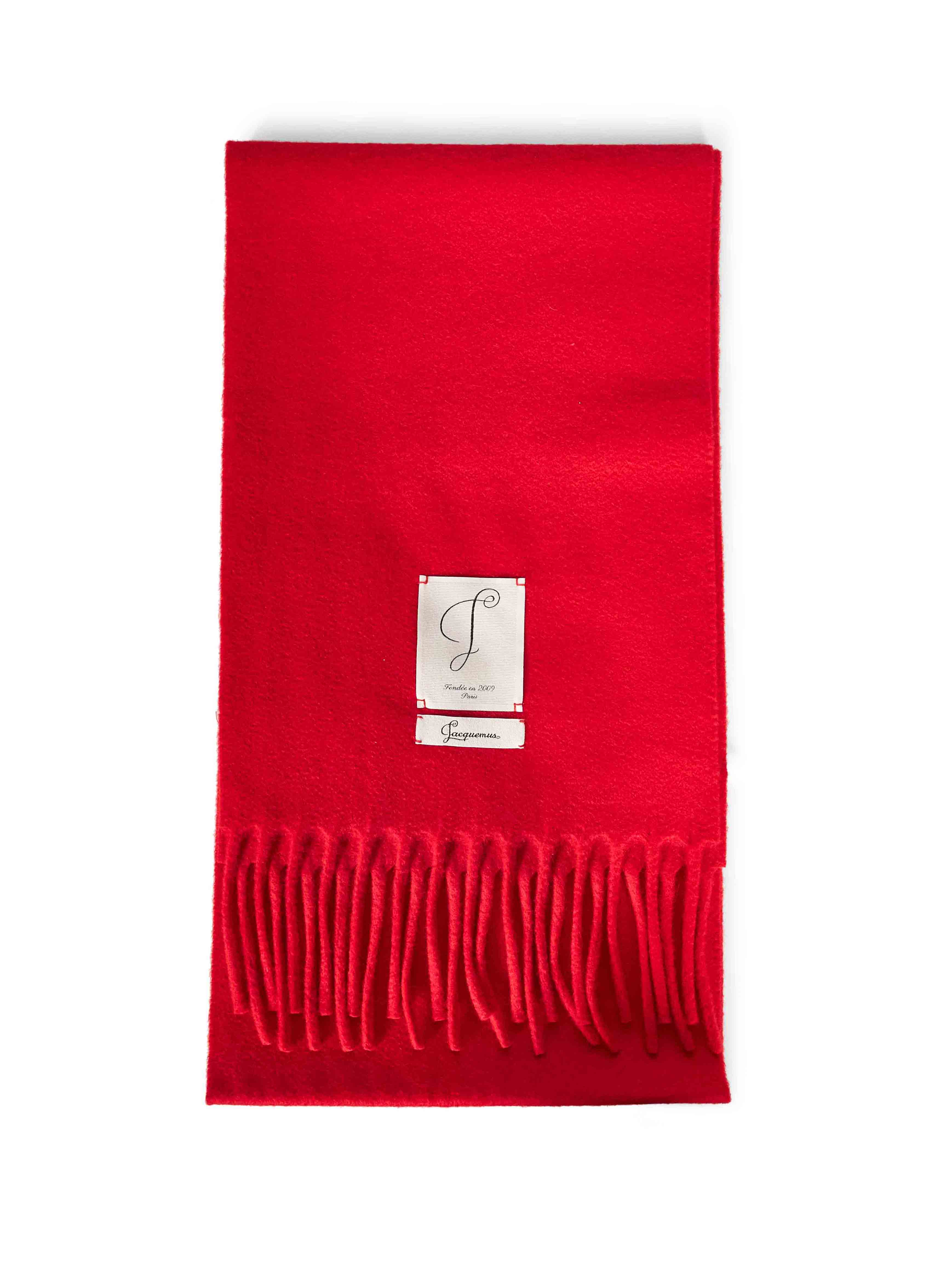 Sciarpa L'Echarpe Cavallo in rosso 