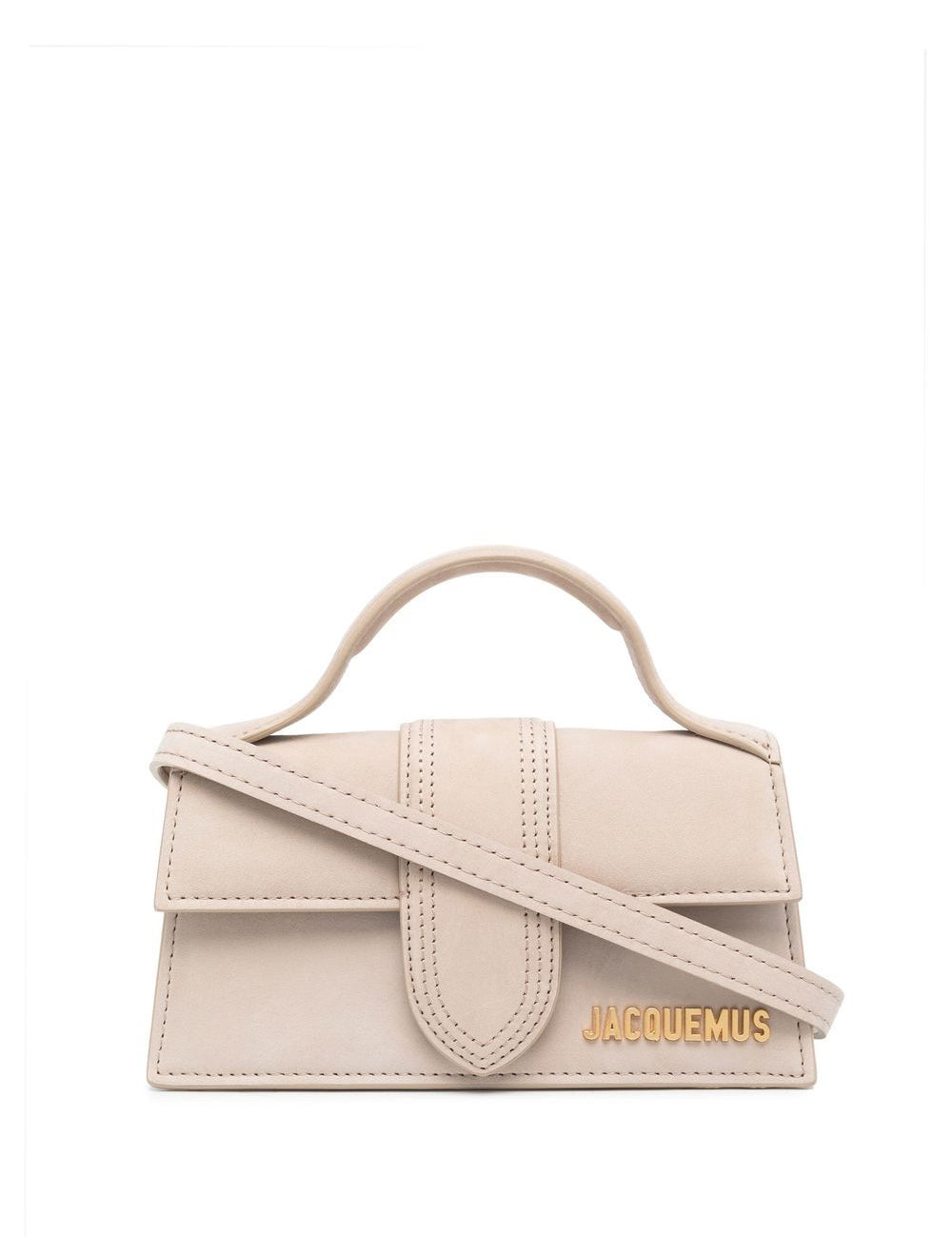 Borsa Le Bambino in suede in beige 