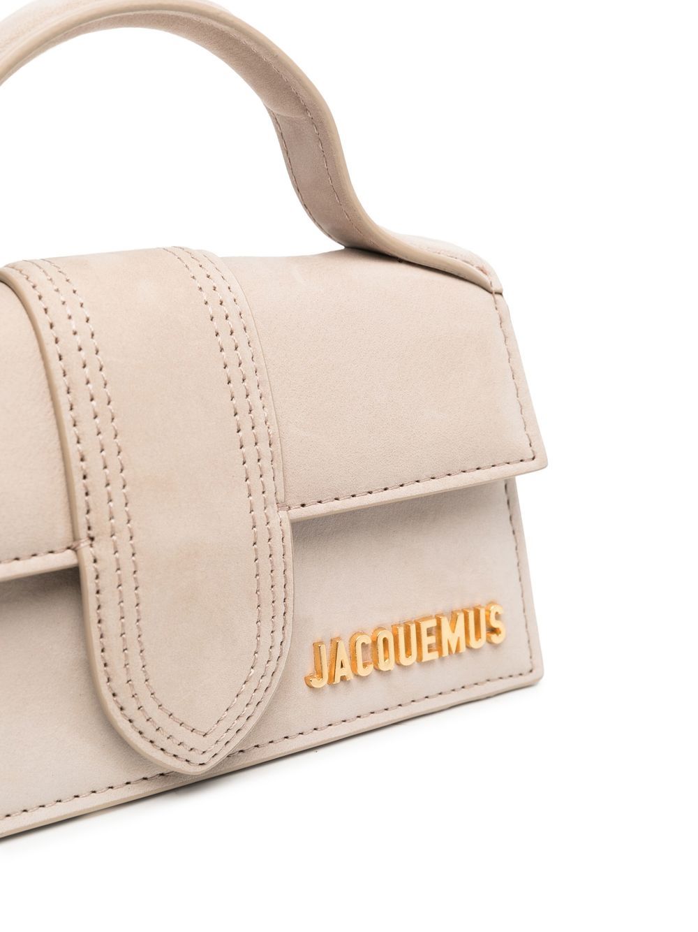 Borsa Le Bambino in suede in beige 