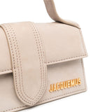 Borsa Le Bambino in suede in beige 