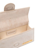 Borsa Le Bambino in suede in beige 