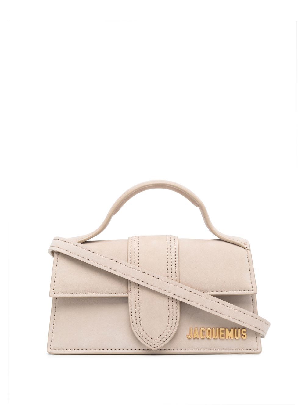Borsa Le Bambino in suede in beige 