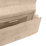 Borsa Le Grand Bambino in suede in beige 
