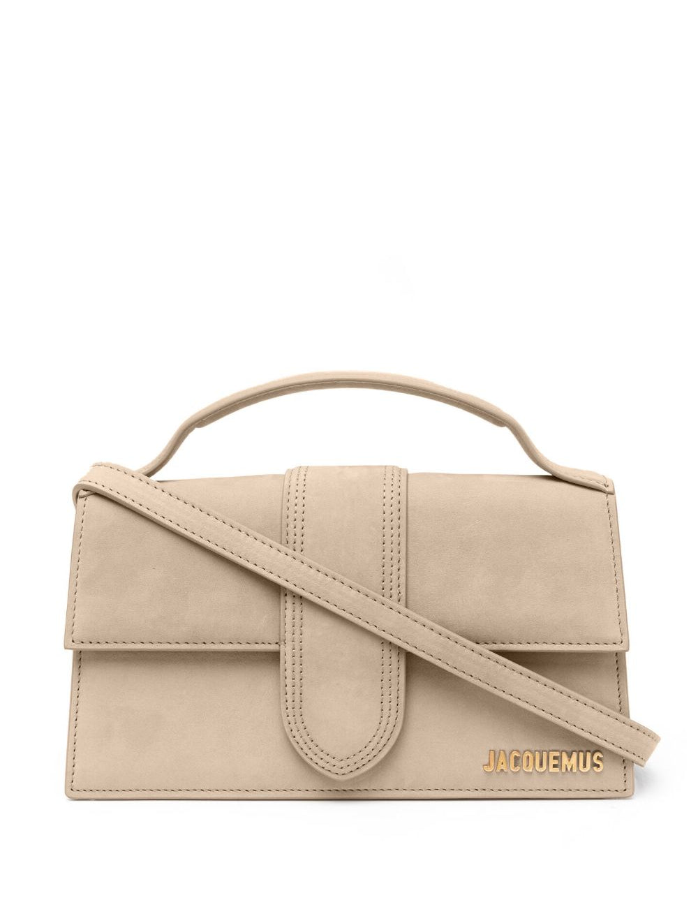 Borsa Le Grand Bambino in suede in beige 