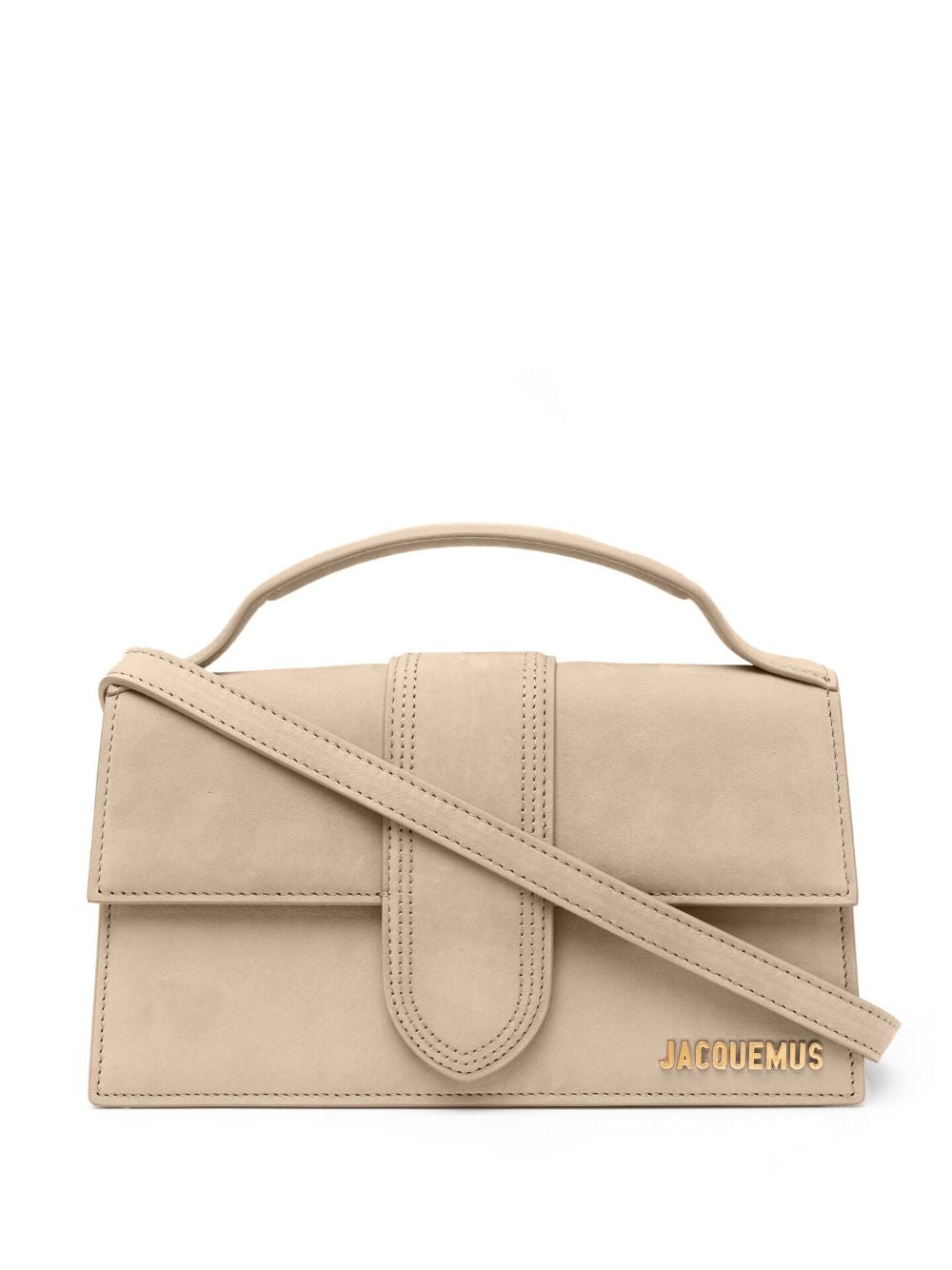 Borsa Le Grand Bambino in suede in beige 