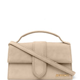 Borsa Le Grand Bambino in suede in beige 